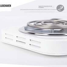 Estufa eléctrica de doble cabezal para uso doméstico colores aleatorios cocina rápida y eficiente ahorro energía - Tipo de Enchufe A USA (110-127V) - Ver 7