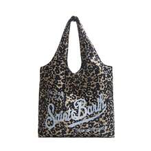2025 New Large Capacity Bag For Women, Niche Design, Versatile Letter Handbag, Commuter Shoulder Bag - Họa tiết da báo - Xem 3