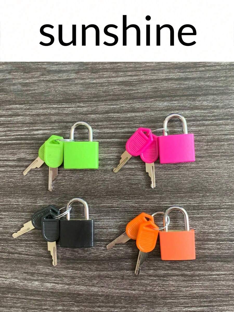 1/2 Stücke Mini Schloss Anti-Diebstahl Rucksack Schloss Schmuckkasten Schloss Koffer Schloss Mini praktisch einfache Mode hochwertige Accessoires