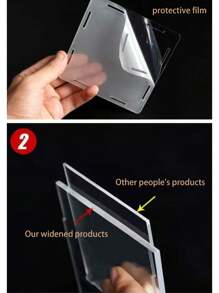 亚克力展示盒/收纳盒/防尘展示柜/礼品展示柜/收藏柜（高清加厚亚克力模块+镜面底座，需自行组装，请观看组装视频，易于组装），适用于展示雕像/产品展示/模型展示/积木娃娃展示/包包收纳/娃娃收藏/收藏展示，多种尺寸可选。