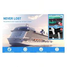Cruise Luggage Tags For Royal Caribbean Celebrity Cruise Essentials In 2024 - 2025(4 Pack) - 4+件裝 - 查看 6