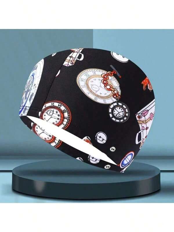1pc Unisex Fashion Swimming Cap, Anti-Slip Soft Comfortable Swim Cap, Swimming Training Equipment
