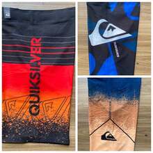 KIT 3 BERMUDA TACTEL ELASTANE MEN'S SURF GYM WHOLESALE BEACHFASHION SUMMER WITH POCKET SOFT CLOTH STRETCHES QUICK DRY - Nhiều màu - Xem 1