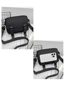 休闲简约新款多功能男士斜挎包尼龙简约学院风便携单肩包侧包斜挎包尼龙旅行运动轻便圣诞节冬季感恩节健身包黑色徒步包大容量多功能时尚休闲度假胸包侧包臀包礼品手提包男士礼品包男士露营斜挎包夏季返校包斜挎包春季学校用品钱包学生新生活用品男士必需品