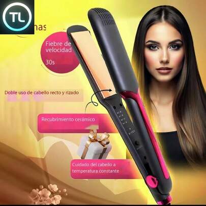 K5 tablero de pelo recto multifuncional para el hogar envio aleatorio de color, tabla o plancha para cabello multifuncional para alisar y moldear con tecnología cerámica para protección del pelo, control de temperatura y uso doméstico, envío con color aleatorio según stock, herramienta de belleza práctica y compacta para cuidado capilar diario