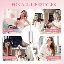 2 Stücke herzförmige Magnete für Cat Eye Gel Nagellack, magnetische Nagelkunst Werkzeuge für atemberaubenden Cat Eye Effekt, DIY Nail Set mit Y-förmigem Stab, Nagelmagnet für Zuhause und Salon Gebrauch