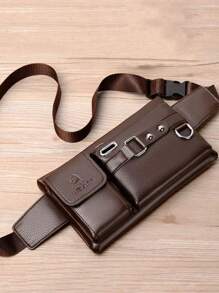 New Style Waist Bag For Men, Suitable For Working On Construction Sites Or Setting Up Stalls, Large Capacity For Holding Change, Multi-Functional, Adjustable Strap For Carrying Around.