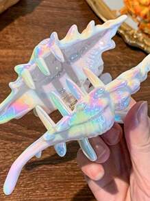 发夹 1 件海洋系列贝壳发爪夹，优雅的个性化发饰，适合休闲聚会、工作、旅行、海滩照片、服装搭配发饰、学校用品、大学秋季配饰