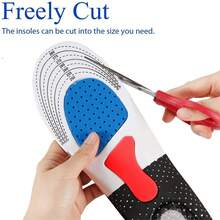 4D Sport Men's And Women's Insole Sweat Absorbent Memory Resilient Anti-Bacteria, Deodorant, Sweat Absorbent, Breathable, High Elasticity Shock Absorbent Insole, EVA - Black - View 6