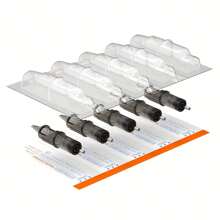 TATELF TATELF 10/50 Stücke Tattoo Patronennadeln Professionelle Einweg-Tattoo-Nadeln Patronen Rund Liner Für Rotary Pen Maschine Tattoo Zubehör (12#) RL/RS/RM/M1