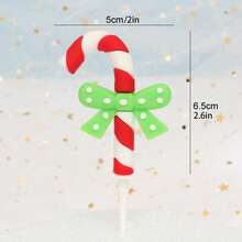 1 قطعة/13 قطعة، ديكور كعكة عيد الميلاد، قمم كعكة من المطاط الناعم تتميز بشكل بابا نويل وشجرة عيد الميلاد والرجل الثلجي وأنماط أخرى، قبعة كعكة بابا نويل المرحة، ديكور منزلي صغير لحفلات العطلات، مناسب لتجمعات العائلة وحفلات عيد الميلاد والعشاء وديكور كوب الكعكة عيد الميلاد ديكورات عيد الميلاد بيجامات عيد الميلاد هدايا عيد الميلاد ديكور عيد الميلاد - متعدد الألوان - مشاهدة 9