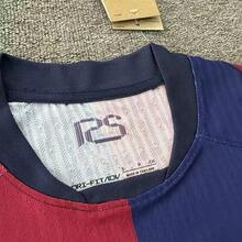 2526 Men's And Women'sUnisexQuick Dry Breathable JerseyHome10 Yamal Football Team Jersey - 紅藍 - 查看 5