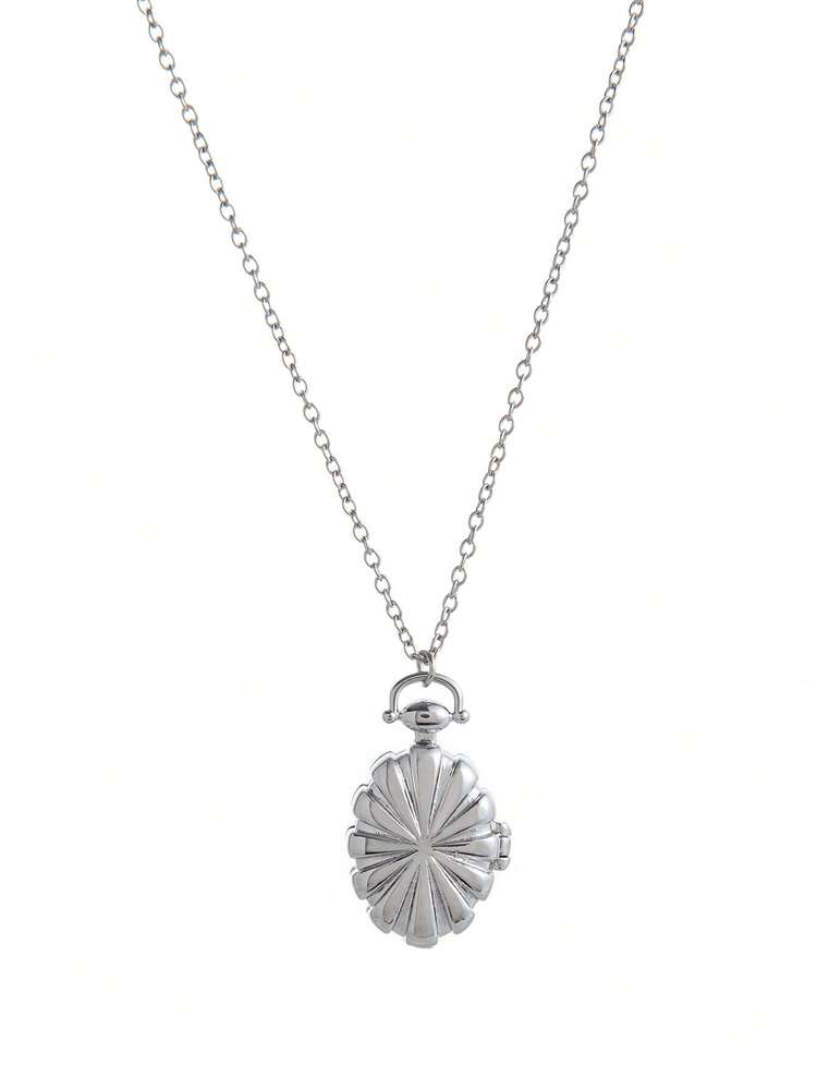 1 Dây chuyền mặt tròn vuông oval đính đá Zirconia thời trang cổ điển mùa hè, mạ vàng 18k. Không dễ bị oxy hóa, thích hợp đeo khi đi nghỉ và hàng ngày. Trang sức nữ. - Nhiều màu - Xem 10