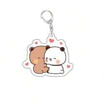 Móc khóa Anime Dudu Bubu Cặp đôi siêu dễ thương Gấu trắng và xám Cặp đôi Gấu trúc Móc khóa Acrylic Nhẫn cho Phụ kiện Túi Mặt dây chuyền Móc khóa Trang sức Người hâm mộ Tình yêu S Phụ kiện Halloween Ngày nhà giáo Ý tưởng quà tặng Giáng sinh Phụ kiện túi Dây đeo có giá đỡ ID Phụ kiện ô tô Móc khóa túi Phụ kiện ô tô Bạn bè Chị em - Trong sáng - Xem 15