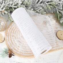 1 Roll, 900cm Christmas Decorative Ribbon, Christmas Party Decor Streamer, DIY Christmas Tree Decoration Ribbon, Tulle Bow Hanging Ornament, Suitable For Christmas Tree Decor, Home Decor, Room Decor, Bedroom Decor, New Year Decor, Christmas Decorations, Holiday Party Decor, Christmas Party Supplies, Christmas Themed Holiday Hanging Decor, Party Favors, Happy New Year, Christmas Gifts, Christmas Decorations, Christmas Event Party Supplies, Gifts For Friends And Family Winter Christmas Decorations Home Christmas Gifts Christmas Decor - Multicolor - View 18