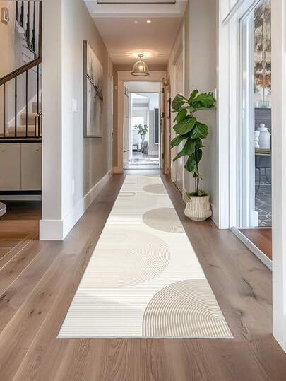 Tapetes bege, estilo minimalista moderno, 1 peça, 900g/m², 0,5cm de espessura, antiderrapante, lavável à máquina, decoração para casa, sala de estar, cozinha, corredor, quarto, sala de jantar, escritório, todas as estações