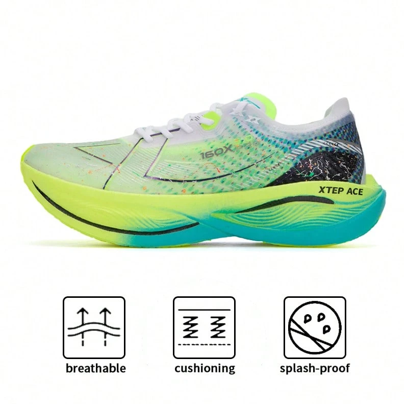 XTEP 160X3.0PRO 跑步鞋，低帮，男式缓震，球场马拉松训练鞋，978119110115