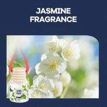 1件8ml汽车香薰吊坠空气清新剂汽车香薰吊坠，可爱车载空气扩散器，持久留香汽车空气清新剂，女士汽车清新剂，去除异味，不刺鼻，持久留香