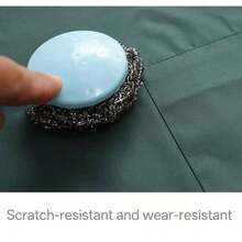 1 قطعة مريلة مقاومة للماء للاستخدام في المطبخ، مقاومة للخدش وقوية، مصنوعة من قماش صديق للبشرة، أشرطة كتف مريحة