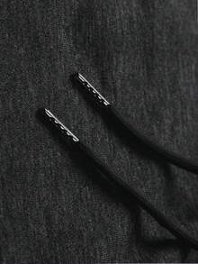 Pantalones deportivos casuales para hombre para primavera y otoño - con cinturón y bolsillos con cremallera, adecuados para correr, senderismo y actividades al aire libre - Negro - Ver 4