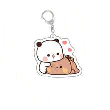 Móc khóa Anime Dudu Bubu Cặp đôi siêu dễ thương Gấu trắng và xám Cặp đôi Gấu trúc Móc khóa Acrylic Nhẫn cho Phụ kiện Túi Mặt dây chuyền Móc khóa Trang sức Người hâm mộ Tình yêu S Phụ kiện Halloween Ngày nhà giáo Ý tưởng quà tặng Giáng sinh Phụ kiện túi Dây đeo có giá đỡ ID Phụ kiện ô tô Móc khóa túi Phụ kiện ô tô Bạn bè Chị em - Trong sáng - Xem 6