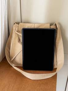 Ladies' Crossbody Bag Korean Version Retro Flip Cover Large Capacity Bow Design Casual Versatile Class Shoulder Bag Lightweight Commuting Backpack - Multicolor - View 7