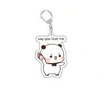 Móc khóa Anime Dudu Bubu Cặp đôi siêu dễ thương Gấu trắng và xám Cặp đôi Gấu trúc Móc khóa Acrylic Nhẫn cho Phụ kiện Túi Mặt dây chuyền Móc khóa Trang sức Người hâm mộ Tình yêu S Phụ kiện Halloween Ngày nhà giáo Ý tưởng quà tặng Giáng sinh Phụ kiện túi Dây đeo có giá đỡ ID Phụ kiện ô tô Móc khóa túi Phụ kiện ô tô Bạn bè Chị em - Trong sáng - Xem 18