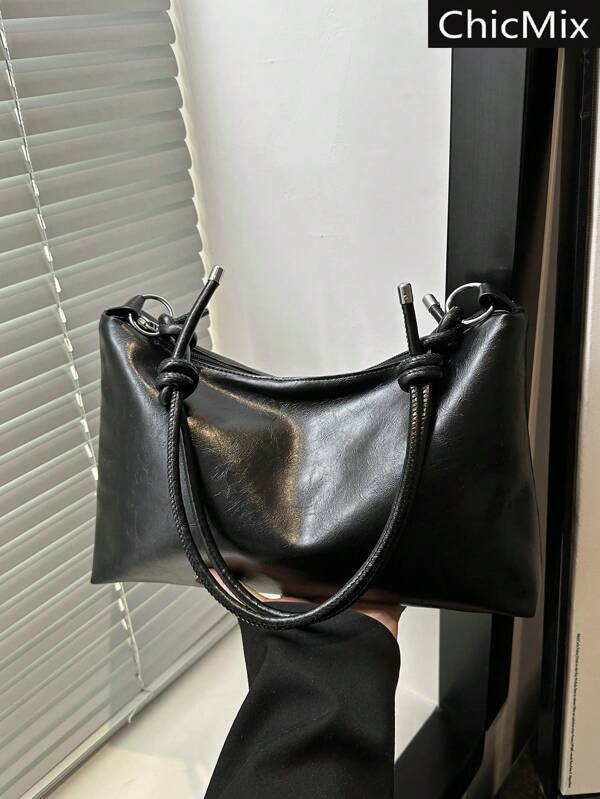 Bolso de medialuna minimalista y de moda, versátil bolso bandolera y de hombro, adecuado para compras, carteras, compras, mujeres jóvenes, estudiantes universitarios, recién llegados, trabajadores de cuello blanco. Son muy adecuados para oficinas, universidades, trabajo, negocios, viajes al trabajo, actividades al aire libre, viajes y salidas