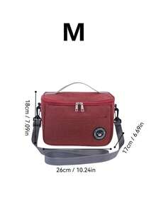 1 hộp đựng cơm trưa màu xanh navy, túi xách, túi cách nhiệt vuông, túi đựng cơm bento dày bằng giấy bạc, dành cho nhân viên văn phòng, học sinh mang theo bữa ăn, túi dã ngoại dung tích lớn - Nhiều màu - Xem 17