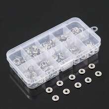 Handmade 52PCS-202PCS Metal Snap Fasteners With Pliers, Five Jaw Pliers, Storage Box For Sewing And Making (Hollow) - Red - View 12
