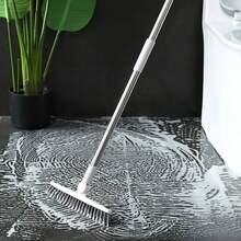 1 bàn chải sàn phòng tắm, 88,5cm/34,8in hoặc 120cm/47,2in, bàn chải chà xoay, lông cứng, cán dài để vệ sinh bồn tắm, gạch và sàn, không có điểm mù, dụng cụ vệ sinh, đồ dùng học tập trở lại trường - trắng - Xem 9