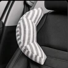 1 Stück Kindersitz Reisekissen Nackenstütze, ultra weiche Kopf- und Schulterkissen, Gurt Schlafkissen für Kinder und Erwachsene, kompatibel mit allen Autos