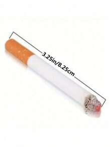 2025 全新 1 件逼真假香烟玩具道具、搞笑恶作剧玩具、派对道具魔术玩具、表演道具、生日礼物 - 毕业礼物 - 愚人节礼物 - 节日礼物 - 完美礼物 - 礼物（纸质假香烟，轻微瑕疵，谨慎竞价） - 彩色 - 查看 9