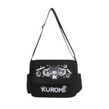 Sanrio 1pc Cartoon Kitty Large Capacity Handbag, Shoulder Crossbody Bag, Student Practical Lightweight Tuition Bag, Ins Style Storage Tote Bag, Cute Printed, Suitable As Student Back To School Gift