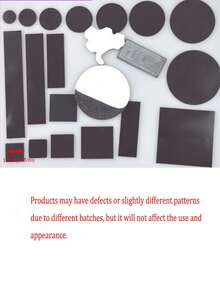 1 Roll Industrial Magnetic Tape, Acrylic Magnetic Strip, Self-Adhesive Rubber Soft Magnetic Strip, Educational DIY Craft Tape, Flexible Cuttable Magnetic Sticker, Curtain Partition Rubber Magnetic Strip, Strong Magnetic Force, Suitable For Handicrafts, Art Projects, Whiteboards, Refrigerator Magnets, Daily Office Supplies (Please Refer To The Video For Specific Usage Instructions) - Multicolor - View 10