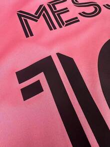 Professional Player Version Jersey With Antibacterial And Odor Resistant Fabric, Lightning Fast Drying Technology, Classic Color Matching, Breathable And Non Stuffy Football Shirt, Suitable For Both Matches And Training - 粉色 - 查看 2