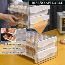 Refrigerator Egg Trays & Baskets - Black - View 3