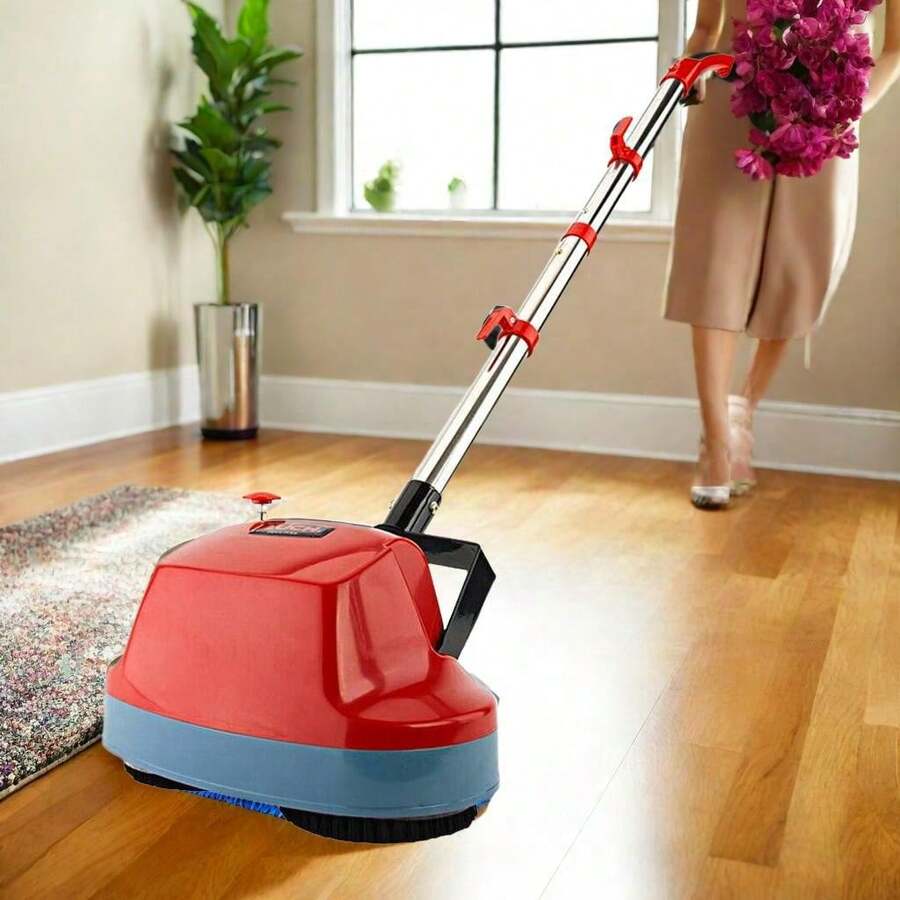 5-In-1 Electric Floor Polisher & Waxer For Timber, Hard Tiles, And Rugs ...