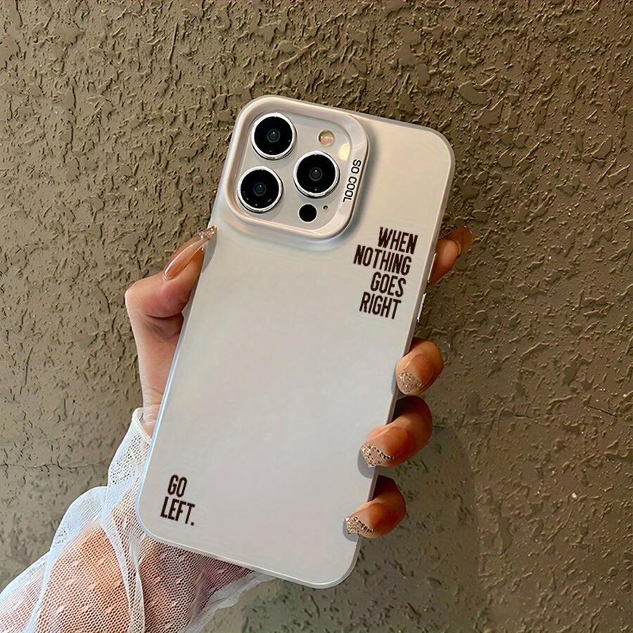 Funny Quote Wisdom Aesthetic Phone Case Cover For IPhone 16 11 15 14 13 12 Pro Max Plus Case Birthday Christmas Gifts For Women Men Graduation Gifts, Best Friend Gifts For Women,Suitable For IPhone17 Air - Translucent Silver - View 1