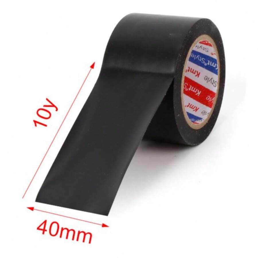 Taśma izolacyjna, taśma izolacyjna z PVC o wysokiej lepkości, wodoodporna i trudnopalna, czarno-biała, taśma izolacyjna odporna na wysokie temperatury, taśma izolacyjna, taśma izolacyjna do wiązek przewodów, izolacyjna taśma izolacyjna