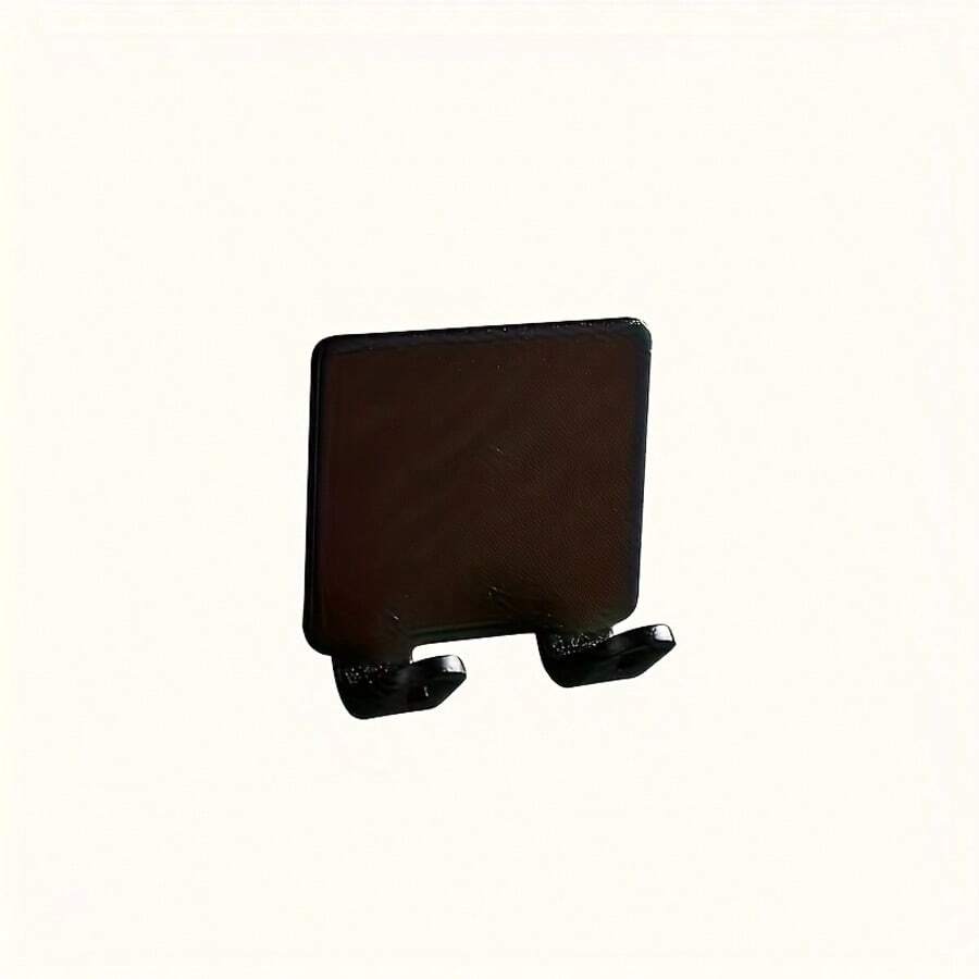 Punch Free Shaving Razor Holder, Men's Shaver Storage Hook, Wall Shelf Bathroom Razor Rack Wall Kitchen Accessories - Black - View 1