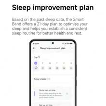 Xiaomi Smart Band 10（标准版）智能手环，150 多种运动模式，1.72 英寸 AMOLED 显示屏，增强型睡眠管理，个性化指导，超长电池寿命，仅支持英语和中文 - 銀色 - 查看 10