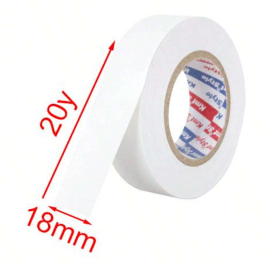 Taśma izolacyjna, taśma izolacyjna z PVC o wysokiej lepkości, wodoodporna i trudnopalna, czarno-biała, taśma izolacyjna odporna na wysokie temperatury, taśma izolacyjna, taśma izolacyjna do wiązek przewodów, izolacyjna taśma izolacyjna