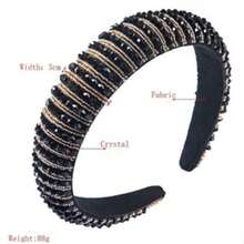 Pedraria Strass Luxo Begonia Tiara De Cabelo Feminina Cristal Colorida Barroco Com Glitter