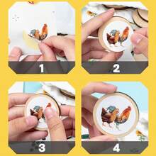 1 Set, 10pcs Animal & Plant Life Cycle Change Cognitive Boards - Multicolor - View 8