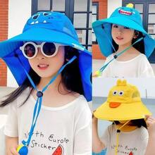 Kids Sun Hat UPF 50 Sun Protection Beach Hat - Green - View 6