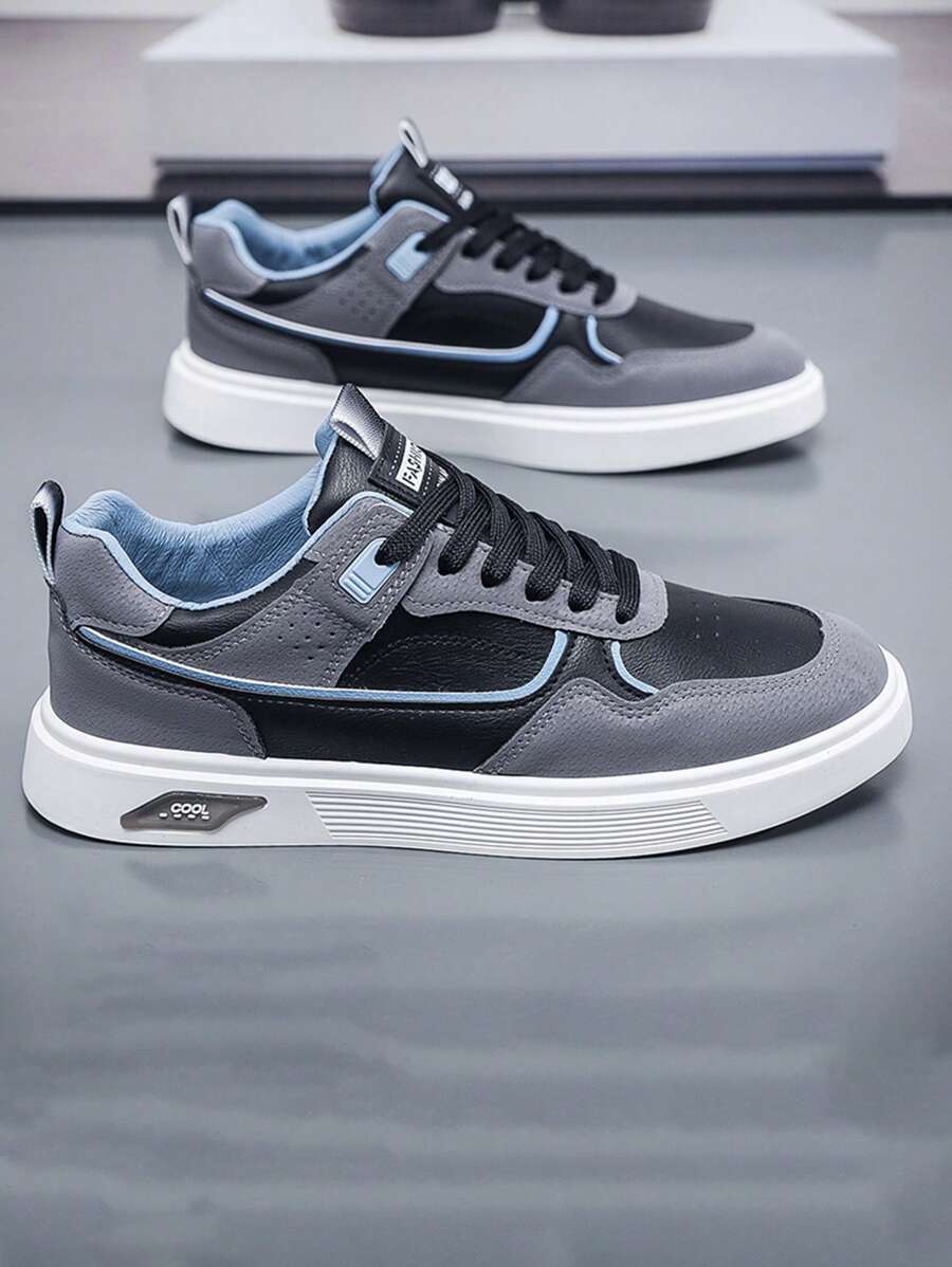 男士时尚百搭休闲运动鞋，青少年防滑耐磨运动鞋