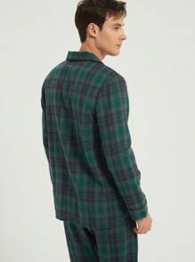 New Men's Fashion Casual Thick Winter Pajama Set