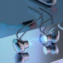 原装K58pro TWS无线蓝牙耳机，5.3磁吸式颈挂蓝牙耳机，带麦克风和降噪功能 - 彩色 - 查看 2