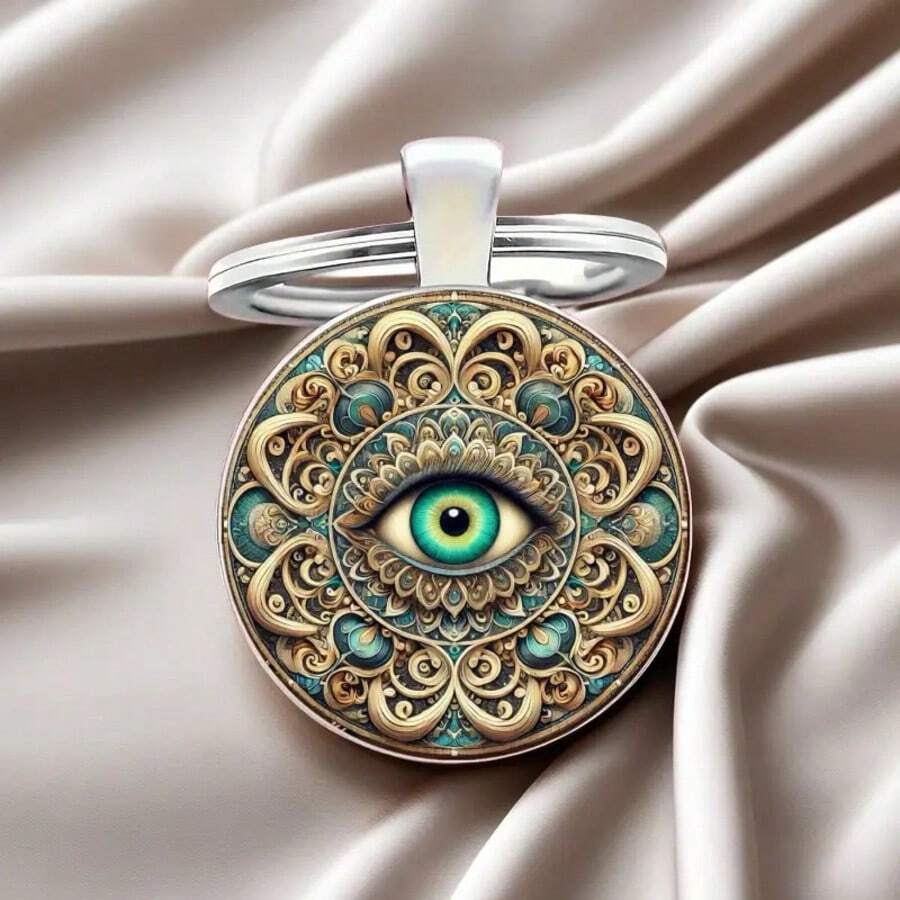 1 pieza Llavero, Nuevo llavero con colgante de forma personalizada de moda, adecuado para regalos y pequeños obsequios para amigos durante festivales